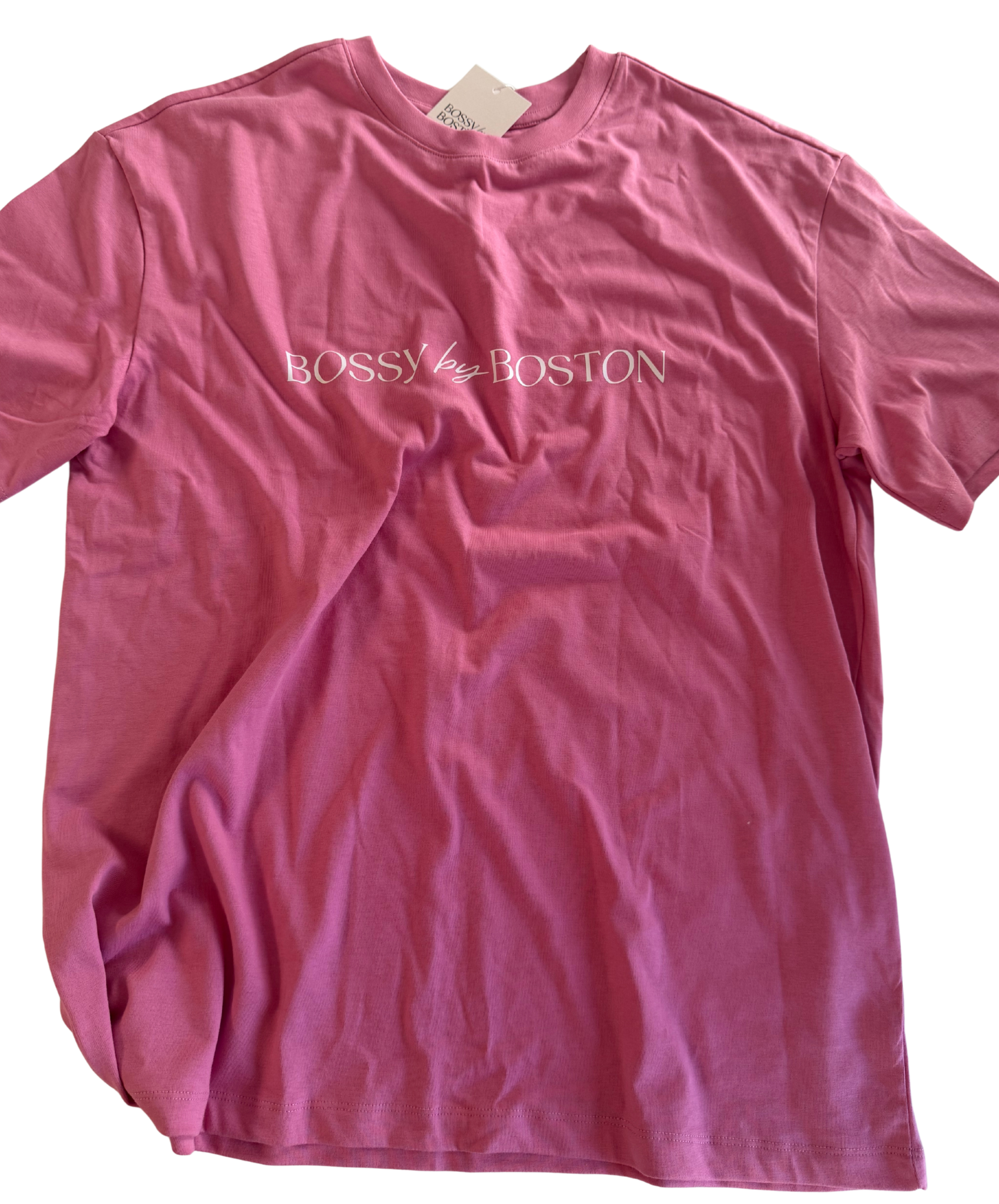 Bossy Human Tshirt – Pink (FINAL SALE)