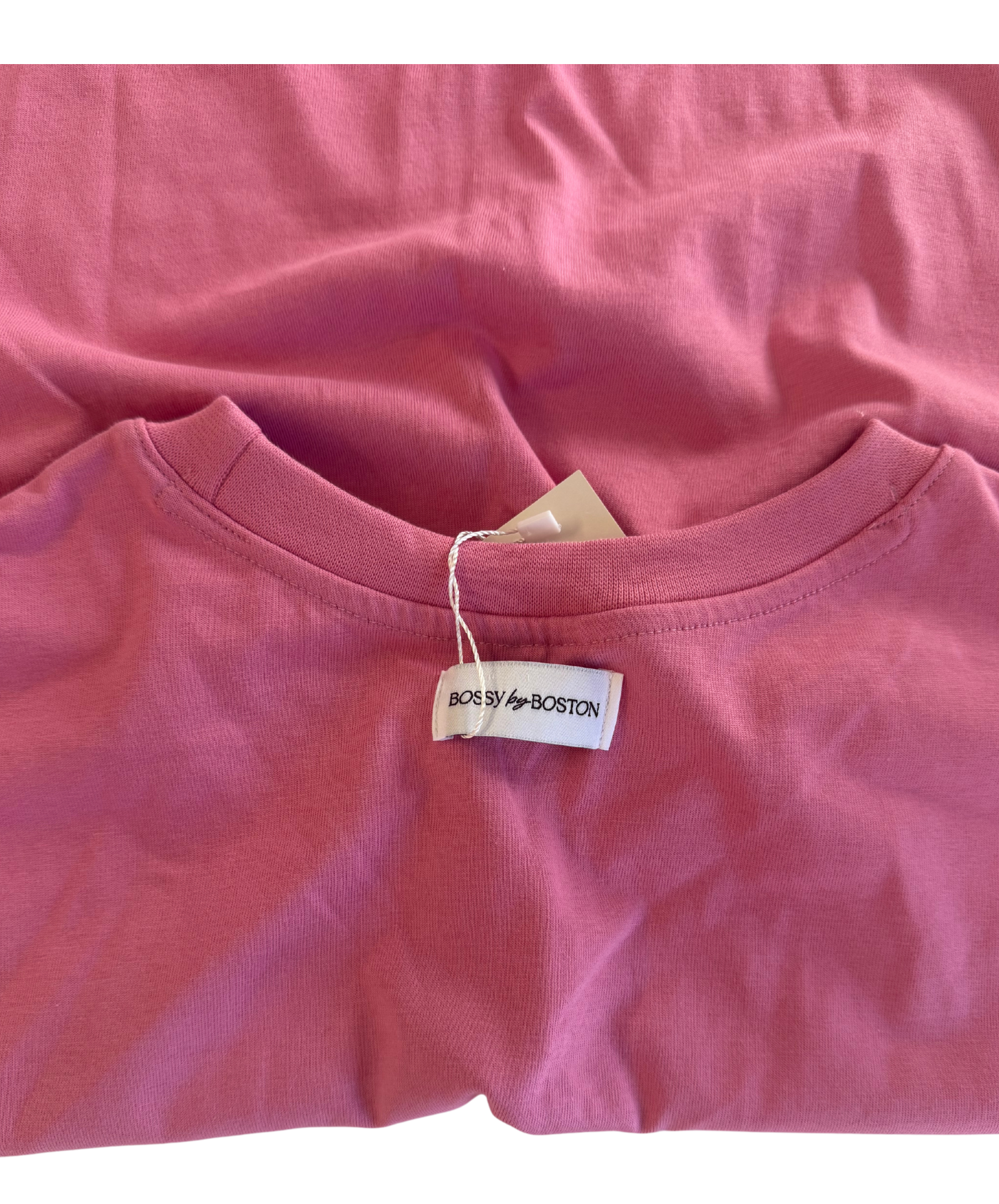 Bossy Human Tshirt – Pink (FINAL SALE)