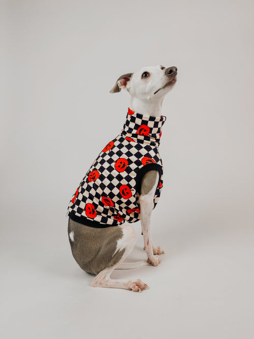 Pumpkin Checkmate - Sleeveless Suit