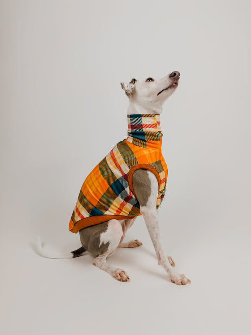 Chestnut Plaid - Sleeveless Tank