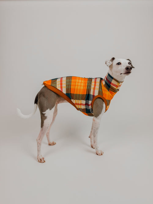 Chestnut Plaid - Sleeveless Tank