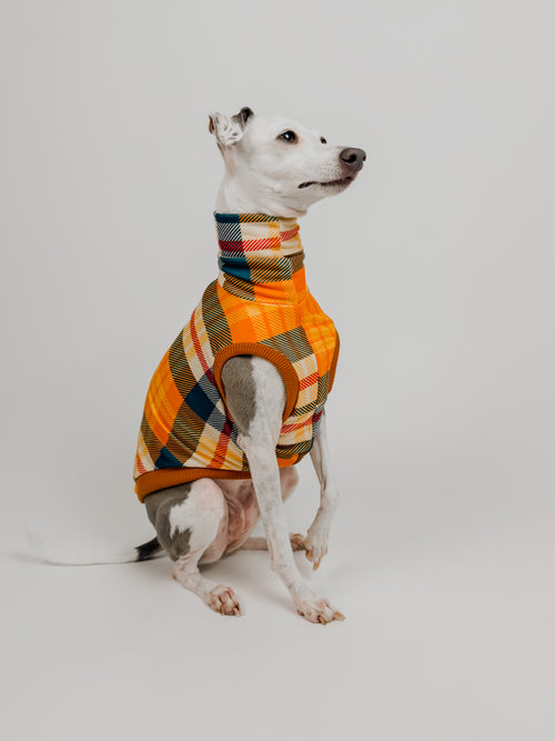Chestnut Plaid - Sleeveless Tank