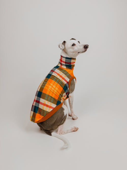 Chestnut Plaid - Sleeveless Tank