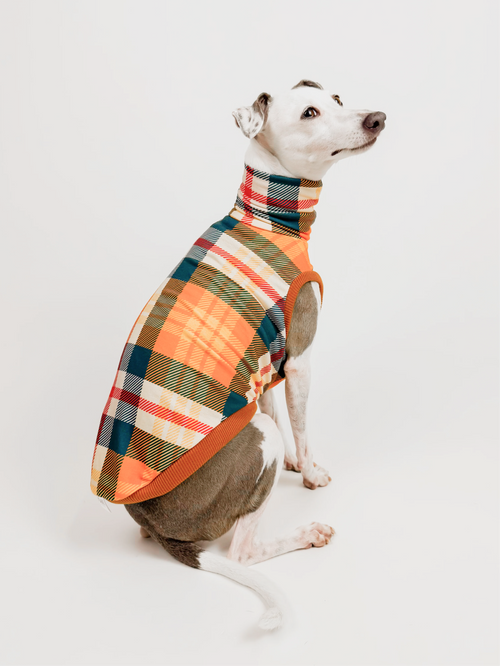 Chestnut Plaid – Sleeveless Tank