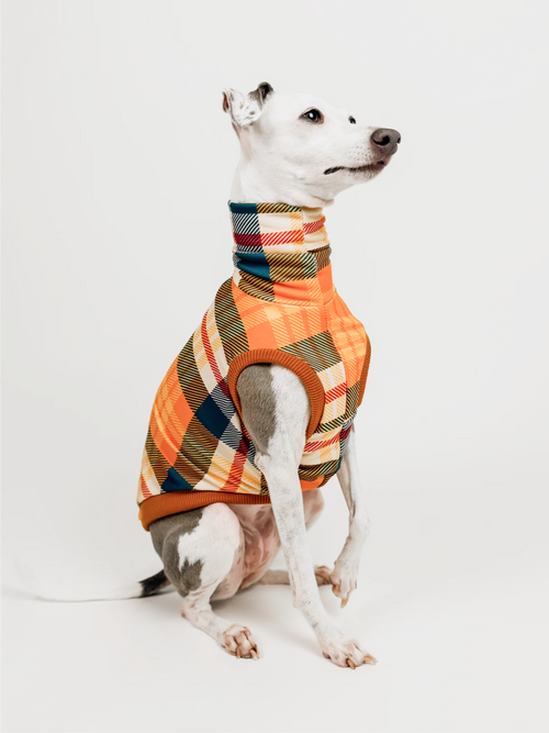 Chestnut Plaid – Sleeveless Tank
