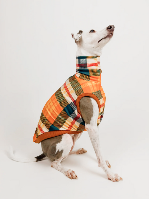Chestnut Plaid – Sleeveless Tank