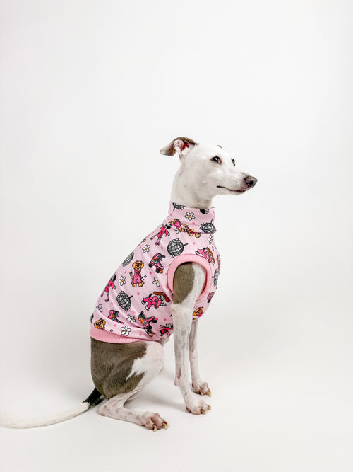 Disco Dawgs - Sleeveless Crop