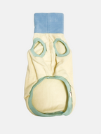 Mochi Vest – Cream & Blue
