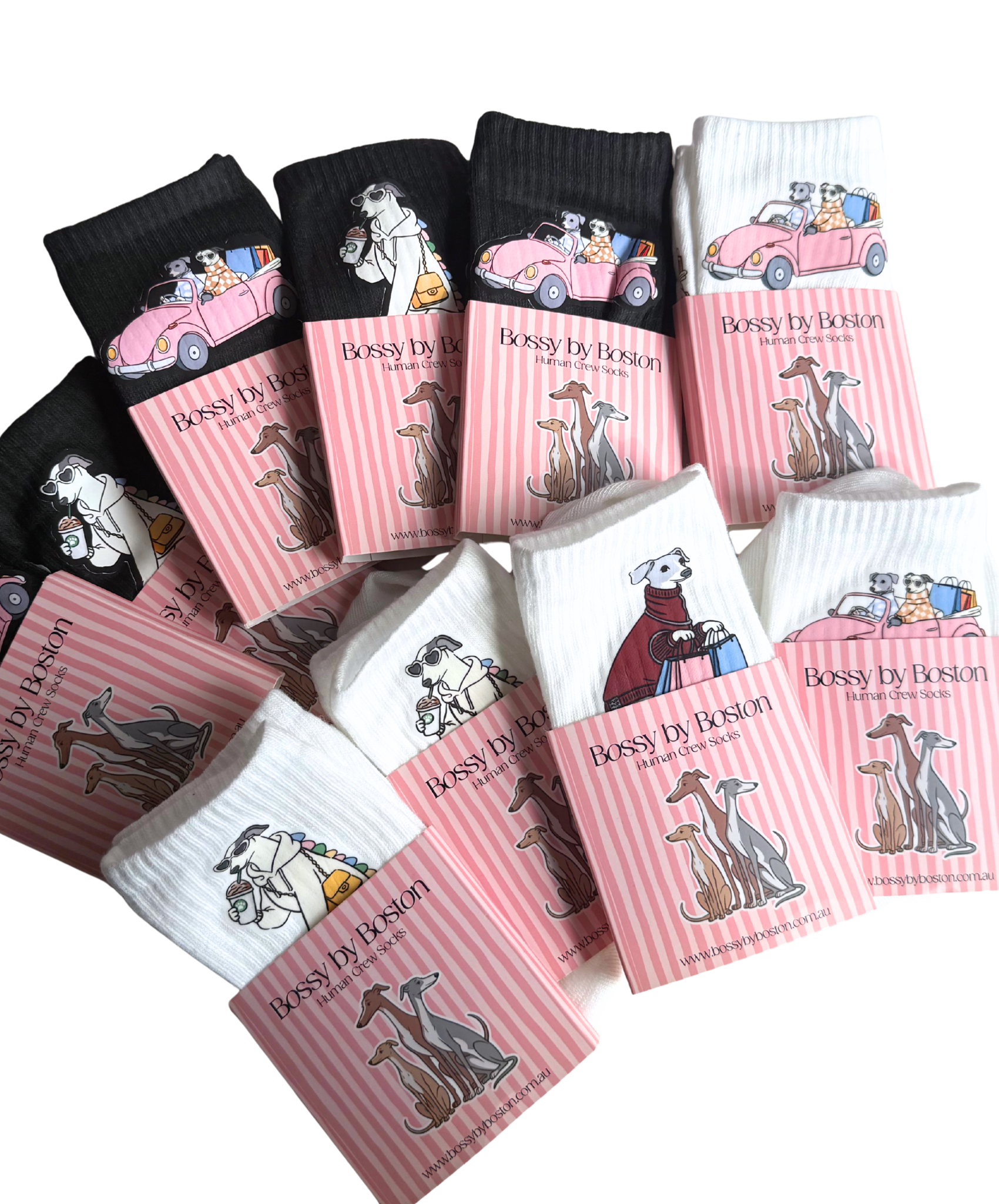 Bossy Everyday - Human Crew Socks (LIMITED EDITION)