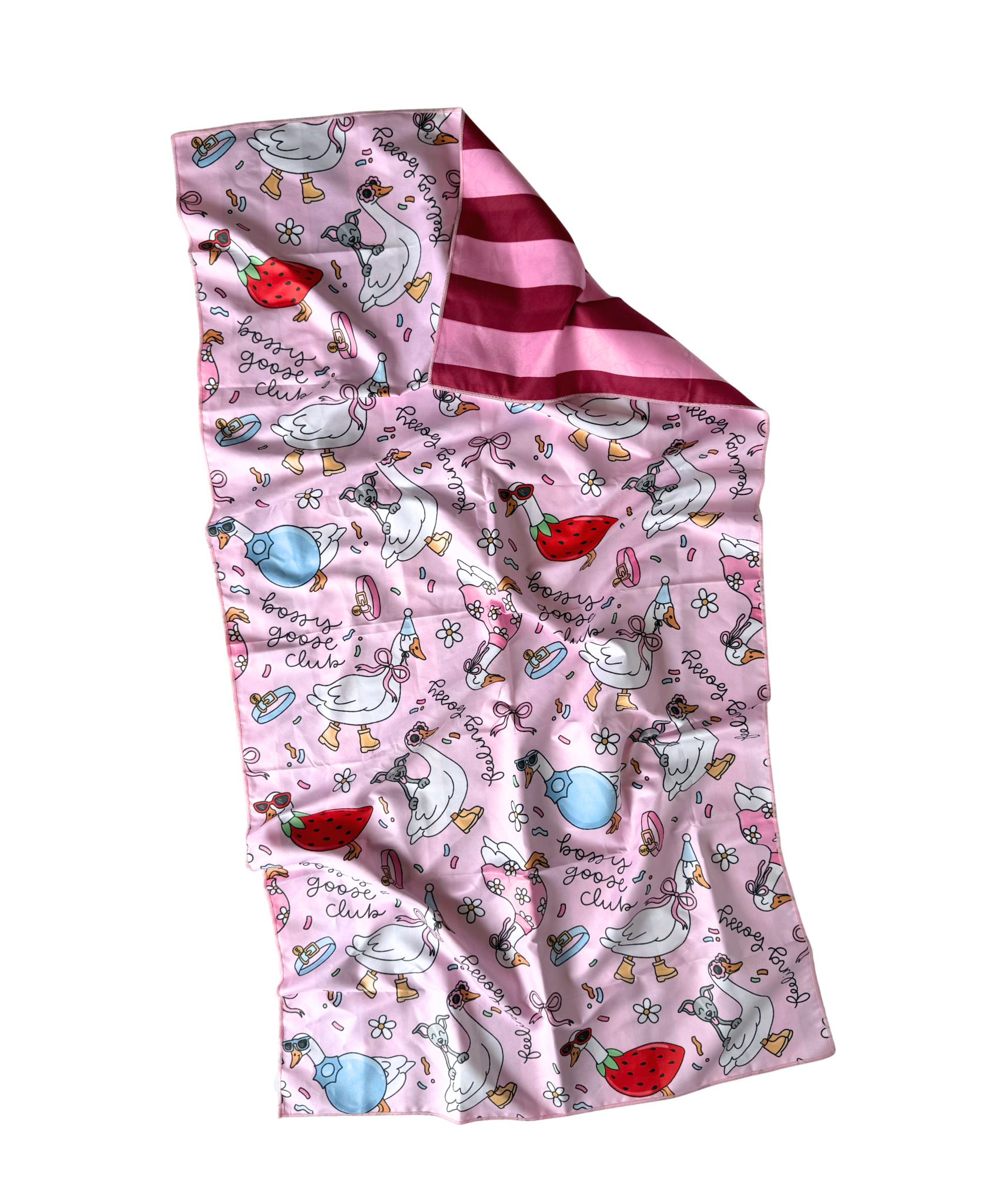 Silly Hound on the Prowl - Beach Towel