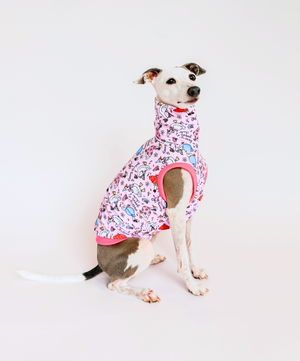 Silly Hound on the Prowl – UPF50+ Sun Crop