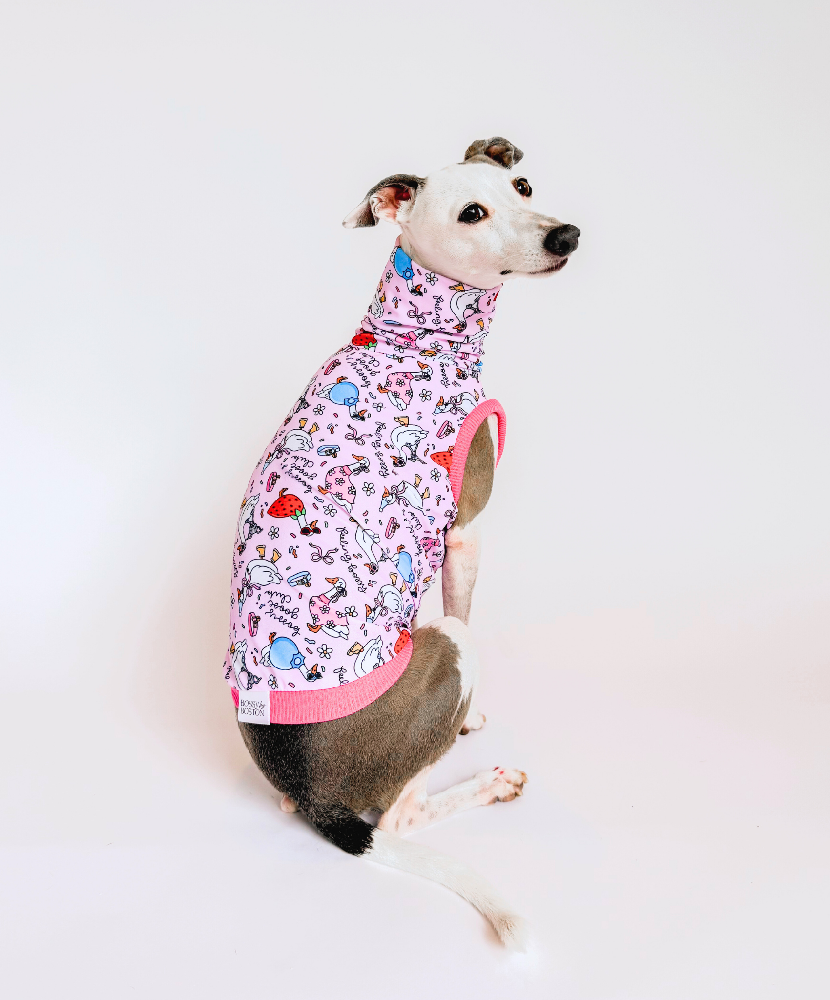 Silly Hound on the Prowl – UPF50+ Sun Crop