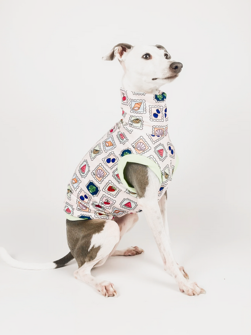 Summer Stamps - Sleeveless Crop